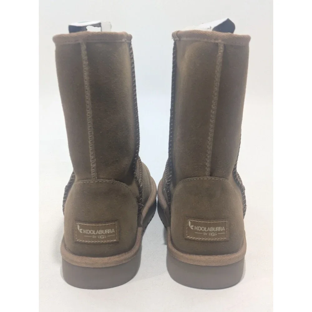 UGG Koolaburra Women’s W Koola Short Chestnut Suede Boots Size 8 - Picture 5 of 8